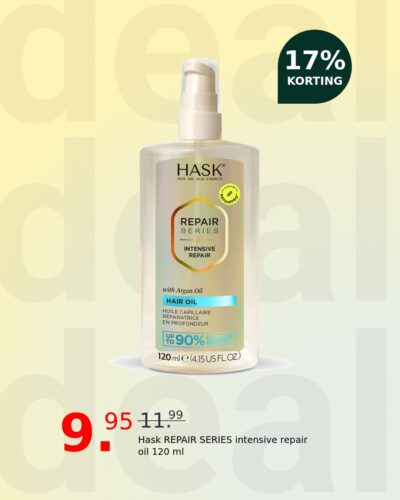 Hask REPAIR SERIES intensive repair oil 120 ml