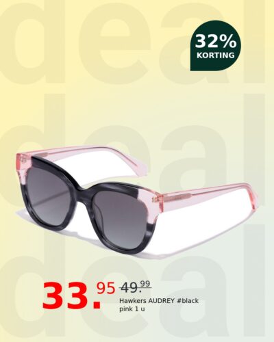 Hawkers AUDREY #black pink 1 u