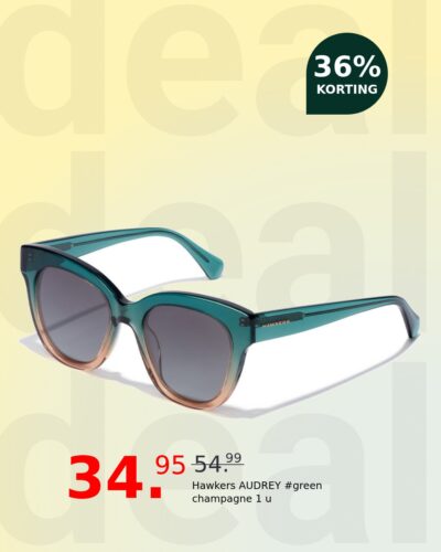 Hawkers AUDREY #green champagne 1 u