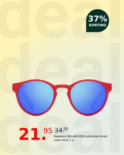 Hawkers BELAIR KIDS polarized #red clear blue 1 u