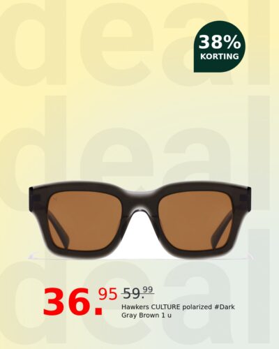 Hawkers CULTURE polarized #Dark Gray Brown 1 u