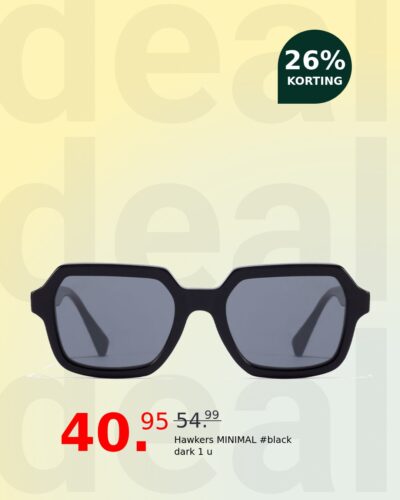 Hawkers MINIMAL #black dark 1 u