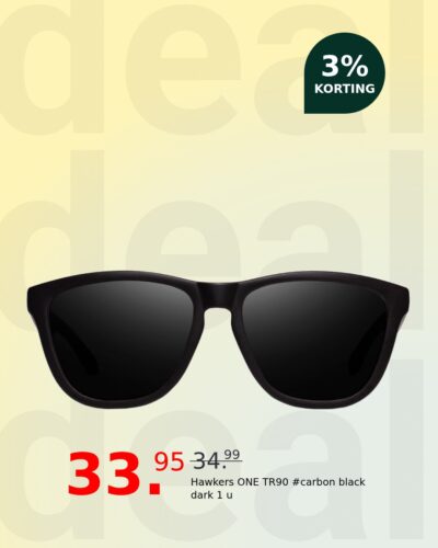 Hawkers ONE TR90 #carbon black dark 1 u