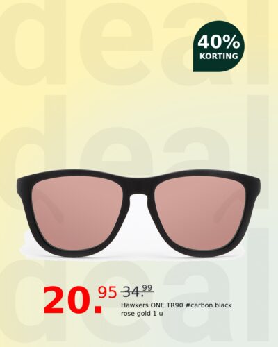 Hawkers ONE TR90 #carbon black rose gold 1 u