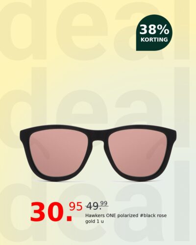 Hawkers ONE polarized #black rose gold 1 u