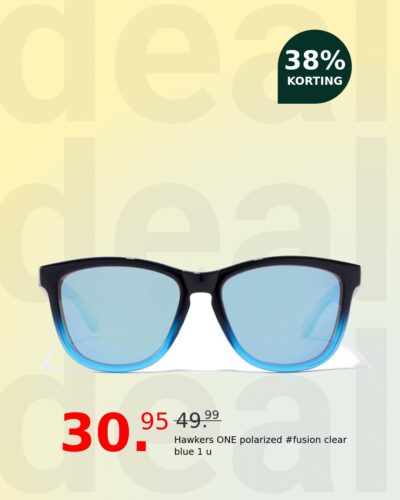 Hawkers ONE polarized #fusion clear blue 1 u