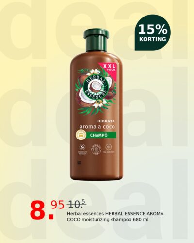 Herbal essences HERBAL ESSENCE AROMA COCO moisturizing shampoo 680 ml