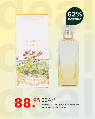 HermÈs A GARDEN A CYTHERE edt vapor refillable 100 ml