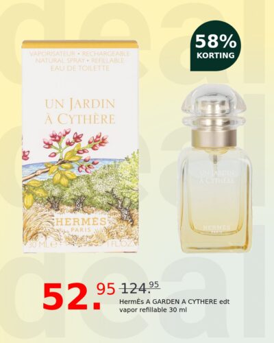 HermÈs A GARDEN A CYTHERE edt vapor refillable 30 ml