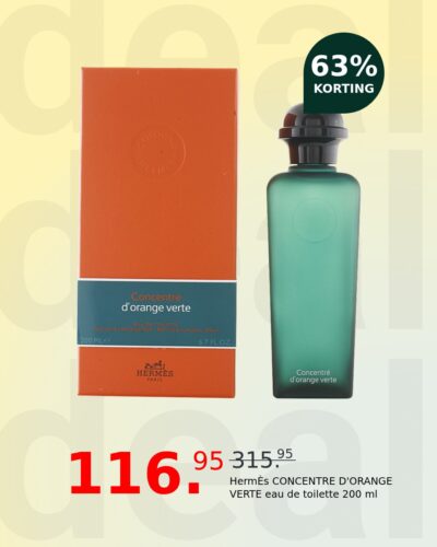 HermÈs CONCENTRE D'ORANGE VERTE eau de toilette 200 ml