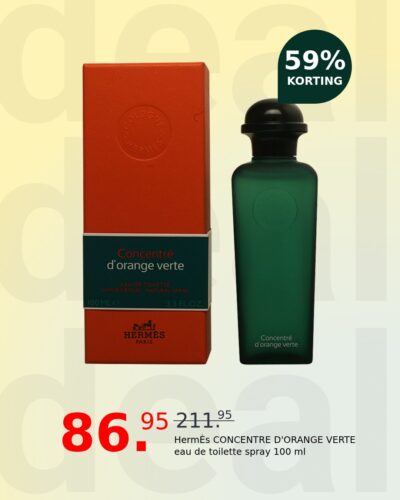 HermÈs CONCENTRE D'ORANGE VERTE eau de toilette spray 100 ml