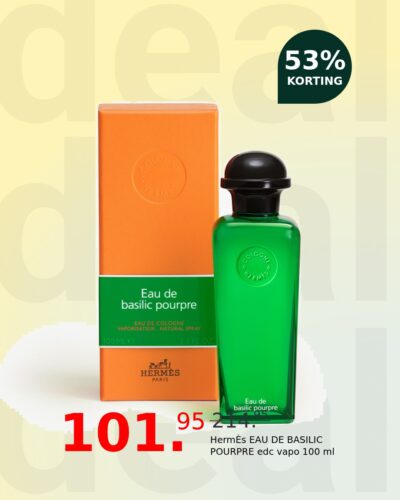 HermÈs EAU DE BASILIC POURPRE edc vapo 100 ml
