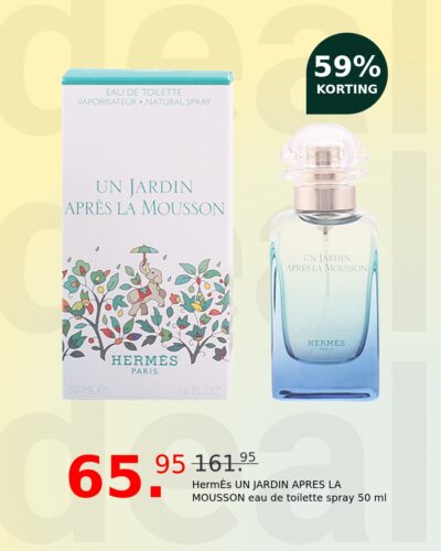 HermÈs UN JARDIN APRES LA MOUSSON eau de toilette spray 50 ml