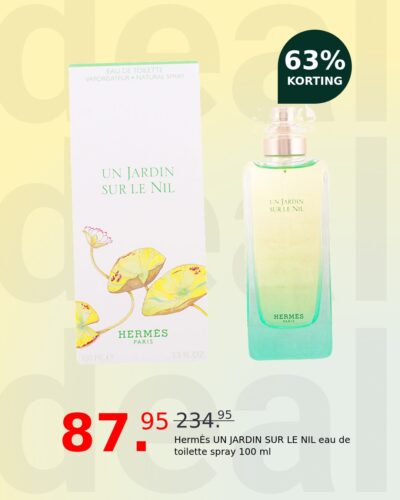 HermÈs UN JARDIN SUR LE NIL eau de toilette spray 100 ml