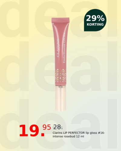 Clarins LIP PERFECTOR lip gloss #16-intense rosebud 12 ml