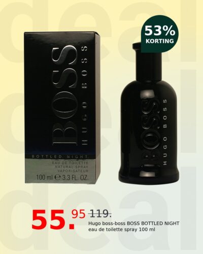 Hugo boss-boss BOSS BOTTLED NIGHT eau de toilette spray 100 ml