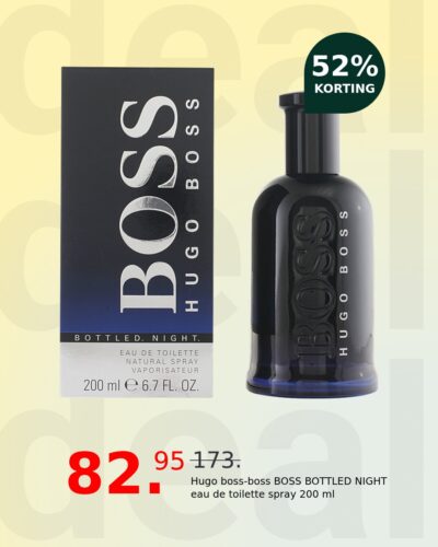 Hugo boss-boss BOSS BOTTLED NIGHT eau de toilette spray 200 ml
