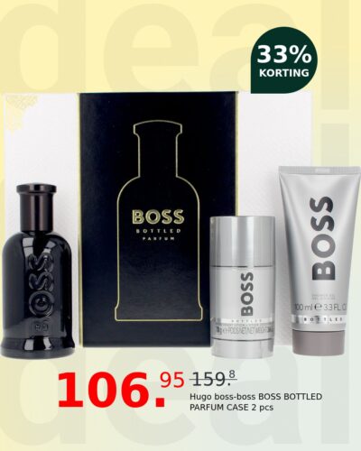 Hugo boss-boss BOSS BOTTLED PARFUM CASE 2 pcs