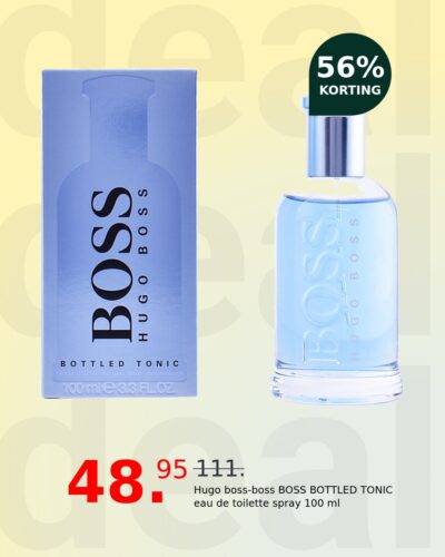 Hugo boss-boss BOSS BOTTLED TONIC eau de toilette spray 100 ml