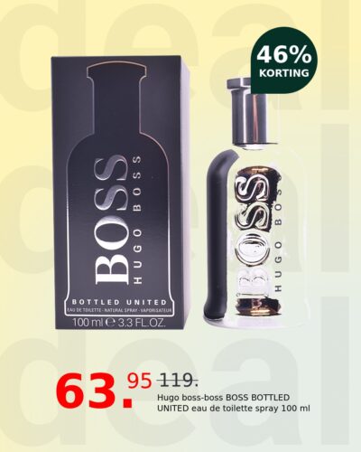 Hugo boss-boss BOSS BOTTLED UNITED eau de toilette spray 100 ml
