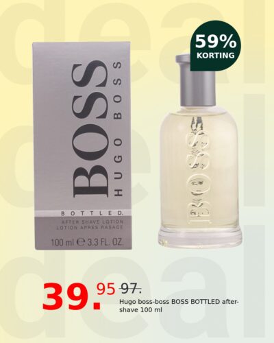 Hugo boss-boss BOSS BOTTLED after-shave 100 ml