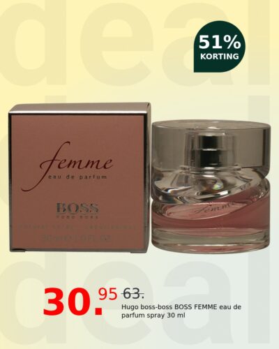 Hugo boss-boss BOSS FEMME eau de parfum spray 30 ml