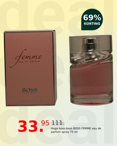 Hugo boss-boss BOSS FEMME eau de parfum spray 75 ml