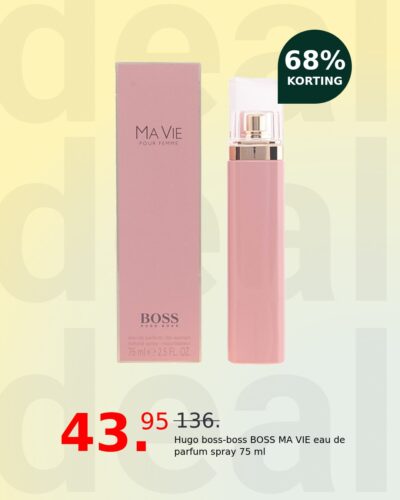 Hugo boss-boss BOSS MA VIE eau de parfum spray 75 ml