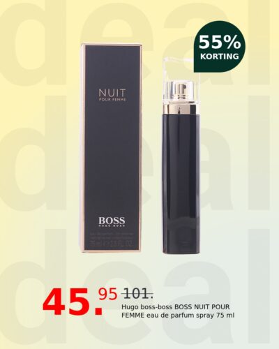 Hugo boss-boss BOSS NUIT POUR FEMME eau de parfum spray 75 ml