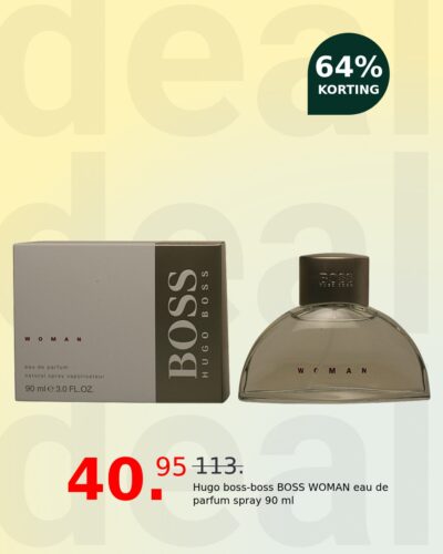Hugo boss-boss BOSS WOMAN eau de parfum spray 90 ml