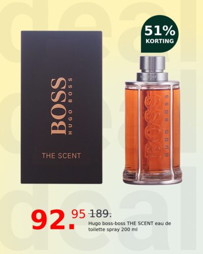 Hugo boss-boss THE SCENT eau de toilette spray 200 ml