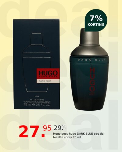 Hugo boss-hugo DARK BLUE eau de toilette spray 75 ml