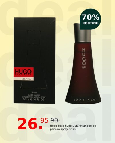 Hugo boss-hugo DEEP RED eau de parfum spray 50 ml