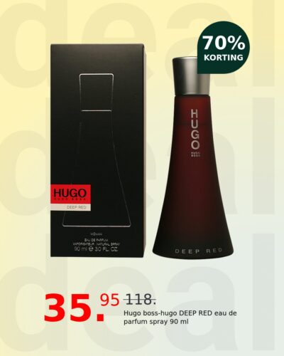 Hugo boss-hugo DEEP RED eau de parfum spray 90 ml