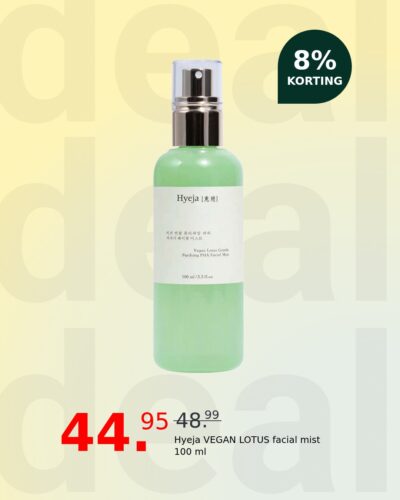 Hyeja VEGAN LOTUS facial mist 100 ml