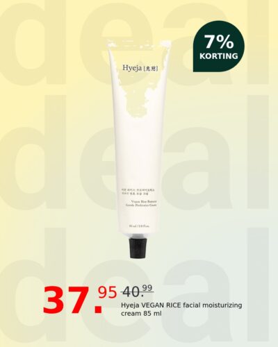 Hyeja VEGAN RICE facial moisturizing cream 85 ml