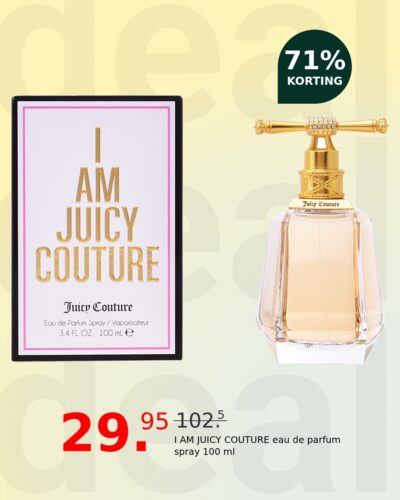 I AM JUICY COUTURE eau de parfum spray 100 ml