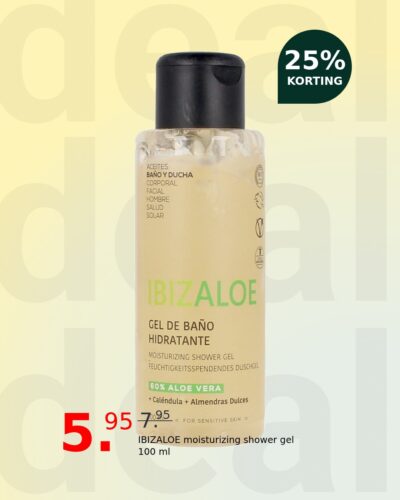 IBIZALOE moisturizing shower gel 100 ml