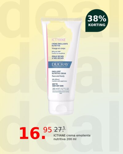 ICTYANE crema emoliente nutritiva 200 ml