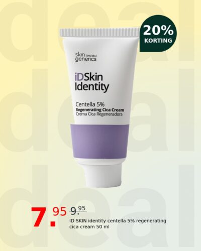 ID SKIN identity centella 5% regenerating cica cream 50 ml