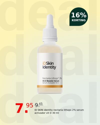 ID SKIN identity nectaria lithops 2% serum activador vit D 30 ml