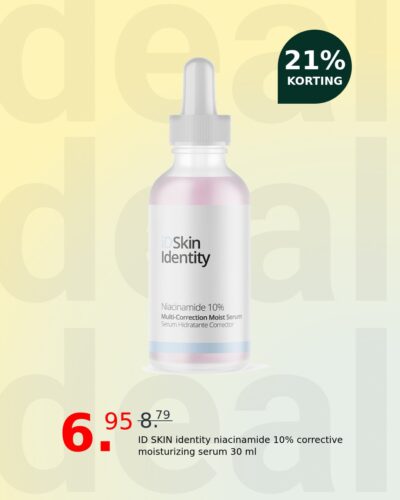 ID SKIN identity niacinamide 10% corrective moisturizing serum 30 ml