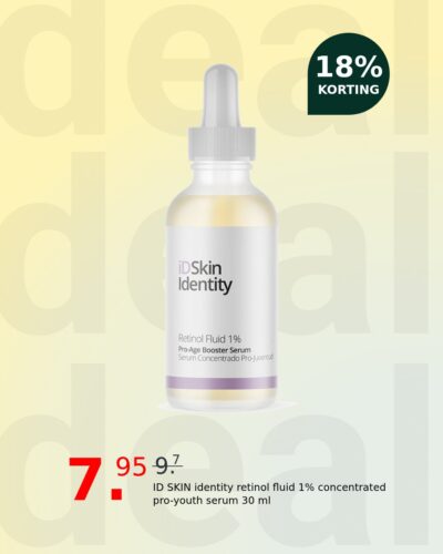 ID SKIN identity retinol fluid 1% concentrated pro-youth serum 30 ml