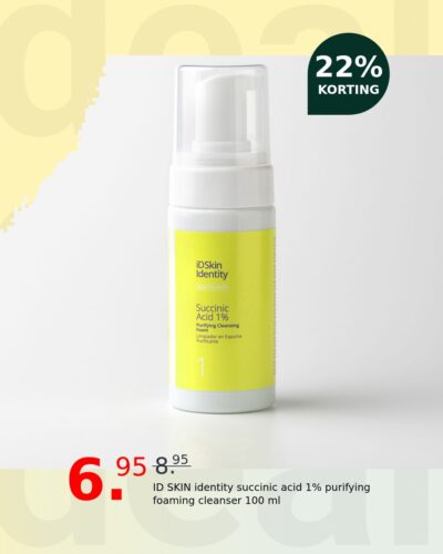 ID SKIN identity succinic acid 1% purifying foaming cleanser 100 ml