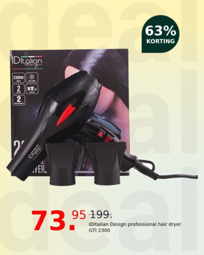 IDItalian Design professional hair dryer GTI 2300