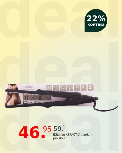 IDItalian KERACTIV titanium pro styler