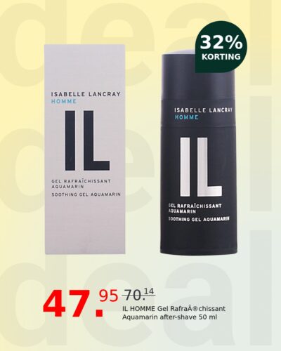 IL HOMME Gel Rafraîchissant Aquamarin after-shave 50 ml