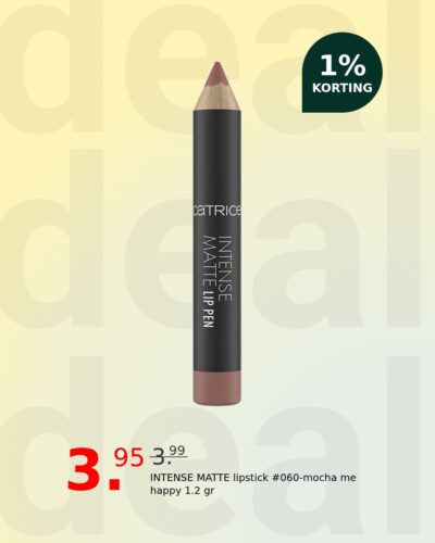 INTENSE MATTE lipstick #060-mocha me happy 1.2 gr