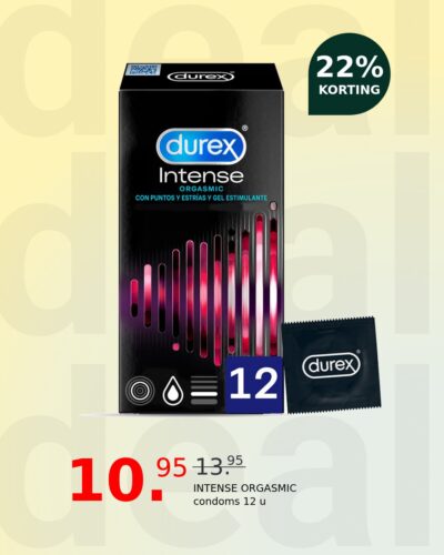 INTENSE ORGASMIC condoms 12 u