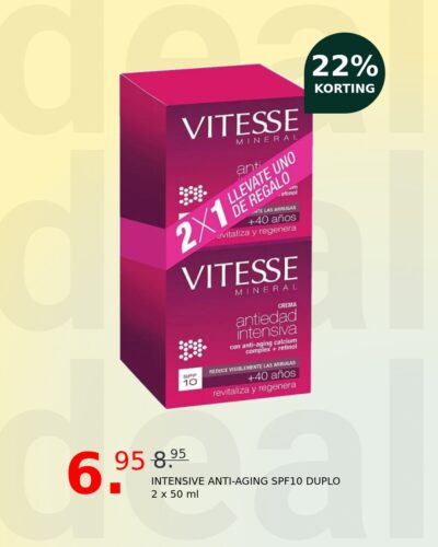 INTENSIVE ANTI-AGING SPF10 DUPLO 2 x 50 ml